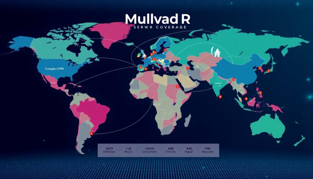 Mullvad VPN Global Server Coverage