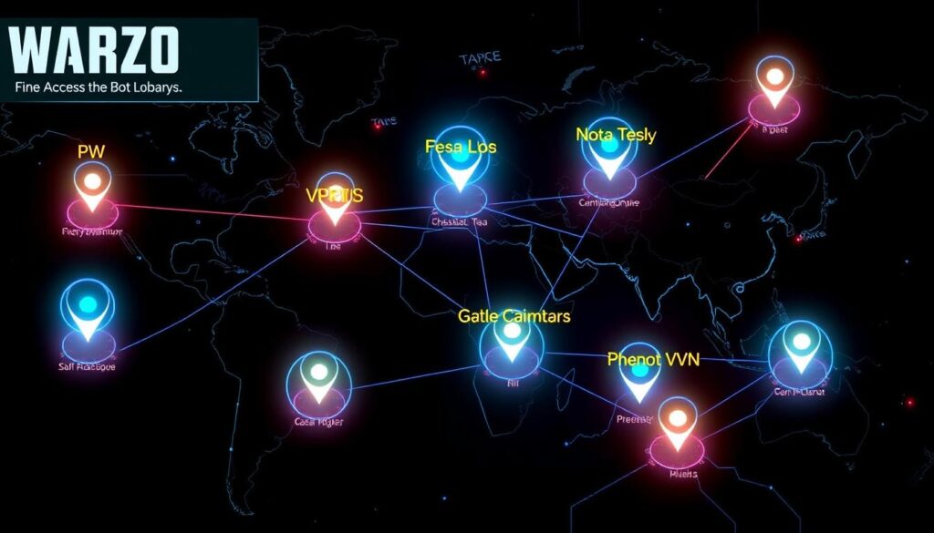 Warzone3 bot lobbies VPN locations